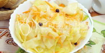 вкусная маринованная капуста