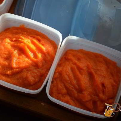 Морковное пюре на зиму