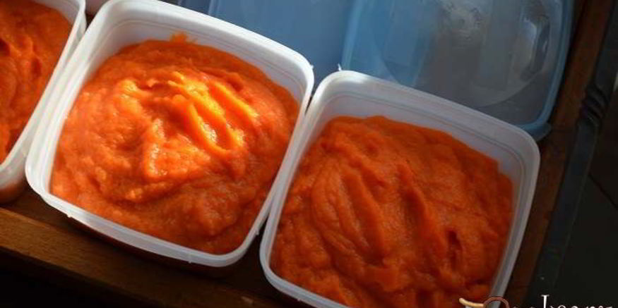 Рецепт морковного пюре на зиму