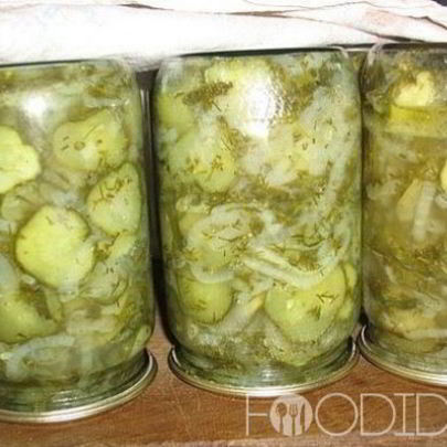 Огурцы с чесноком на зиму