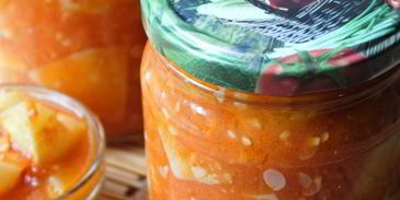 патиссоны в томатной заливке на зиму