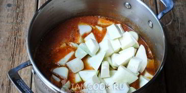 патиссоны в томатной заливке на зиму