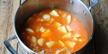 патиссоны в томатной заливке на зиму