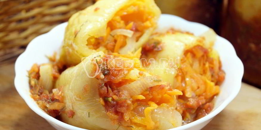 Рецепт перцев фаршированных овощами на зиму пальчики оближешь