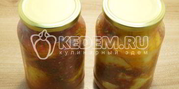 перцы фаршированные овощами на зиму пальчики оближешь