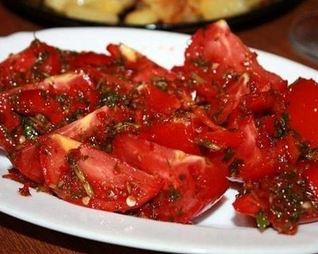 Помидоры по-корейски с перцем чили