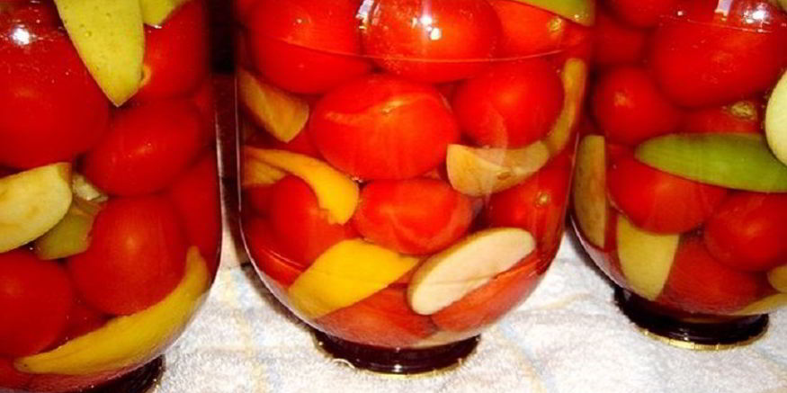 Рецепт помидоров по-немецки на зиму