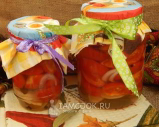 Помидоры в желе на зиму