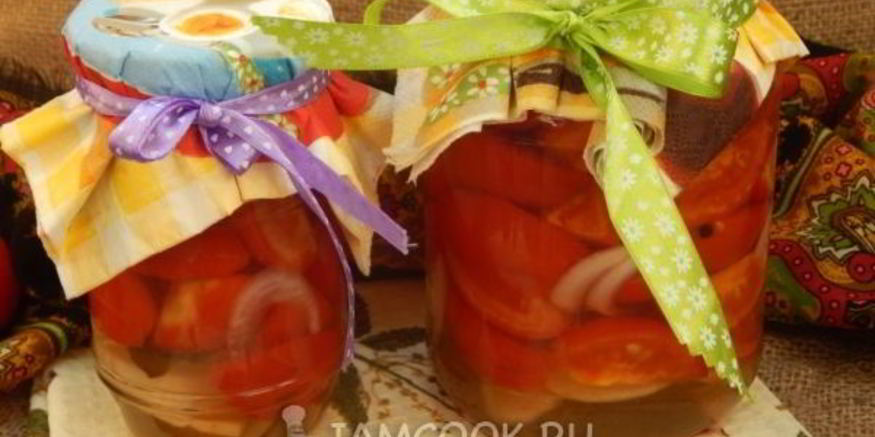 Рецепт помидоров в желе на зиму