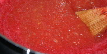 яблочное повидло с красной смородиной