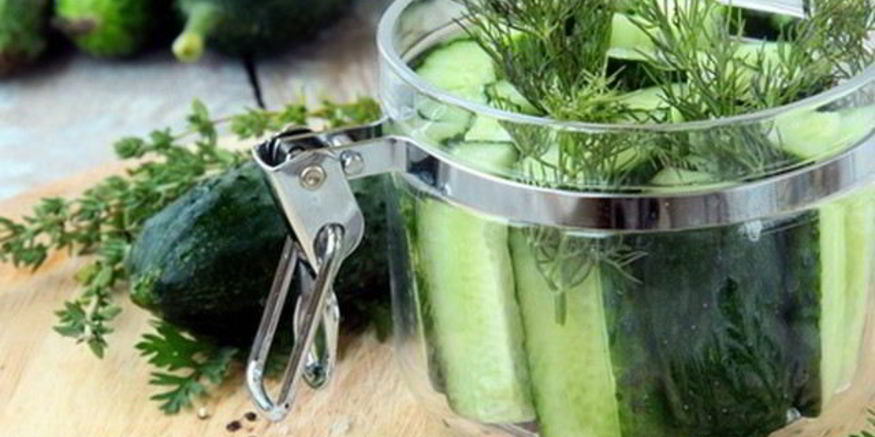 Рецепт быстрых малосольных огурцов с горчицей