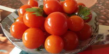 быстрые малосольные помидоры