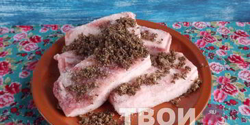 домашнее сало