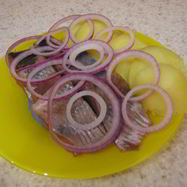 Рецепт Домашней малосольной сельди