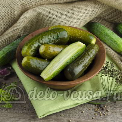 Малосольные огурцы