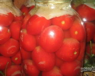 Малосольные помидоры с горчицей