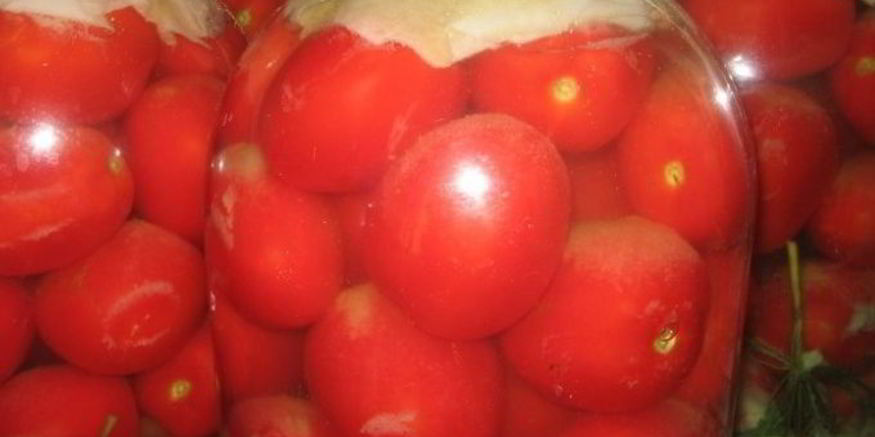 Рецепт малосольных помидоров с горчицей