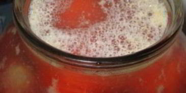 малосольные помидоры с горчицей