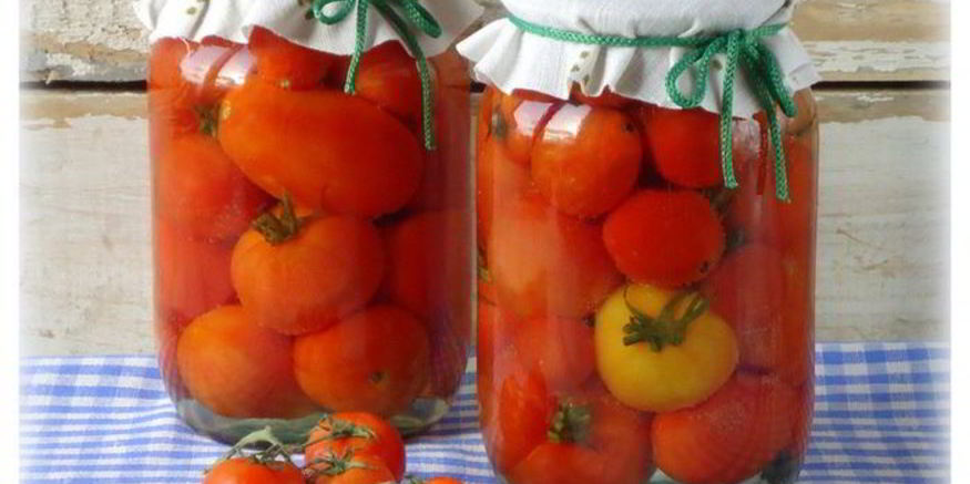 Рецепт помидоров консервированных без уксуса