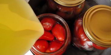 помидоры консервированные без уксуса