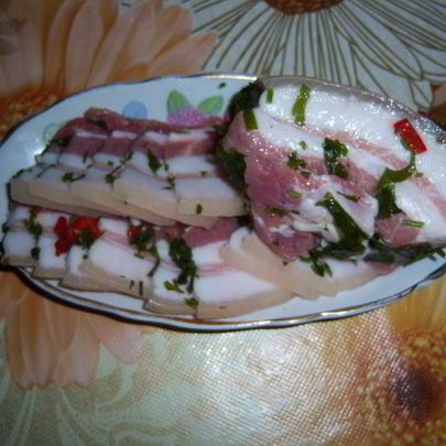 Сало по-домашнему