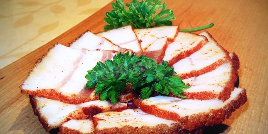 Рецепт сала в банке с чесноком в рассоле