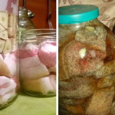 Сало в банке