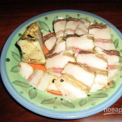 Сало в марле