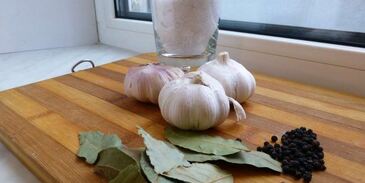 сало в тузлуке