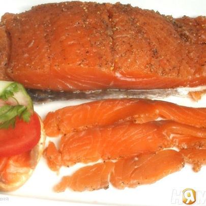 Семга малосольная