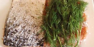 семга малосольная