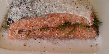 семга малосольная