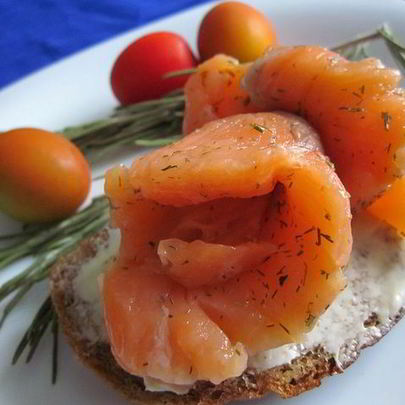 Семга соленая по-фински