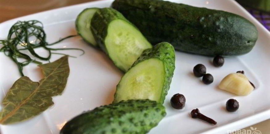Рецепт вкусных малосольных огурцов
