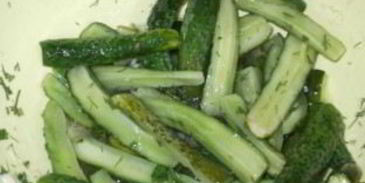 соленые огурцы без закатки на зиму