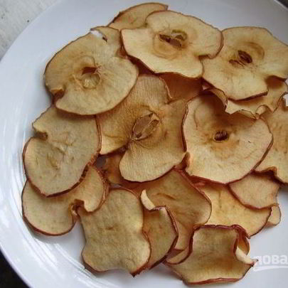 Сушеные в духовке Яблоки