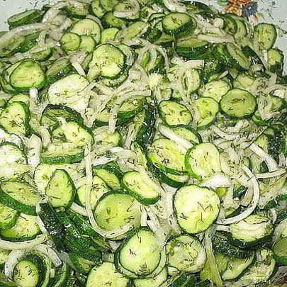 Свежие огурчики на зиму