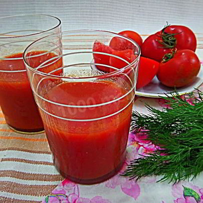 Томатный сок через соковыжималку на зиму