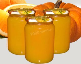 Тыквенный сок на зиму с апельсинами