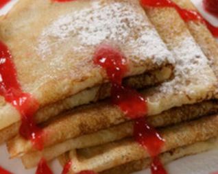 Блинчики с вареньем