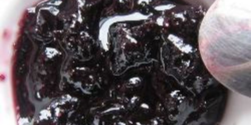 Рецепт черничного варенья