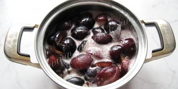 густое варенье из слив без косточек