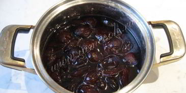 густое варенье из слив без косточек