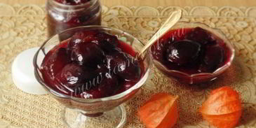 густое варенье из слив без косточек