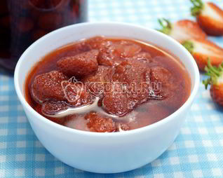 Клубничное варенье на зиму