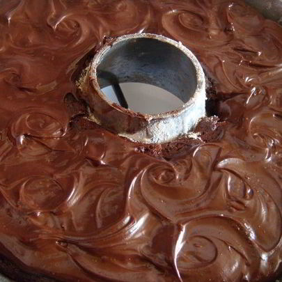 Кольцо с вареньем и шоколадом