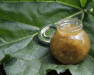 Ревеневое варенье Rhabarberkonfit re