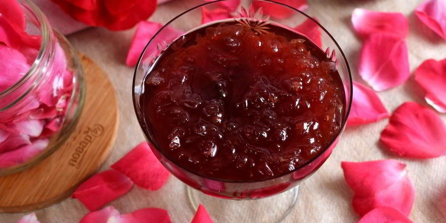Рецепт розового варенья