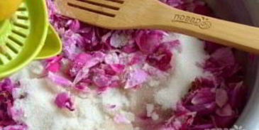 розовое варенье