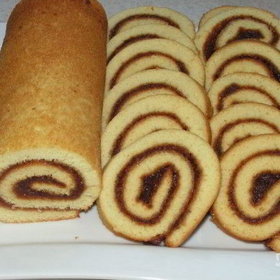Рулет с вареньем